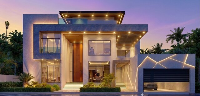 3D model of LUXURY HOME 3D RENDERS