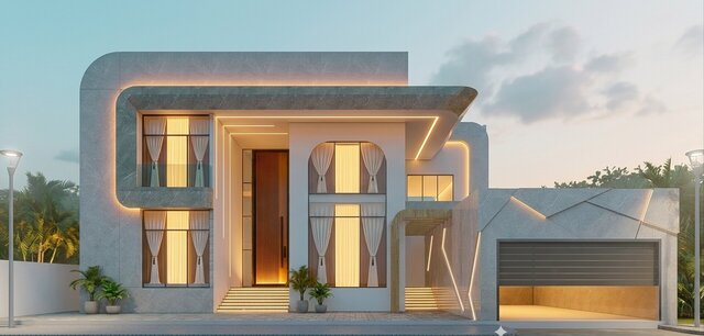 LUXURY HOME 3D RENDERS