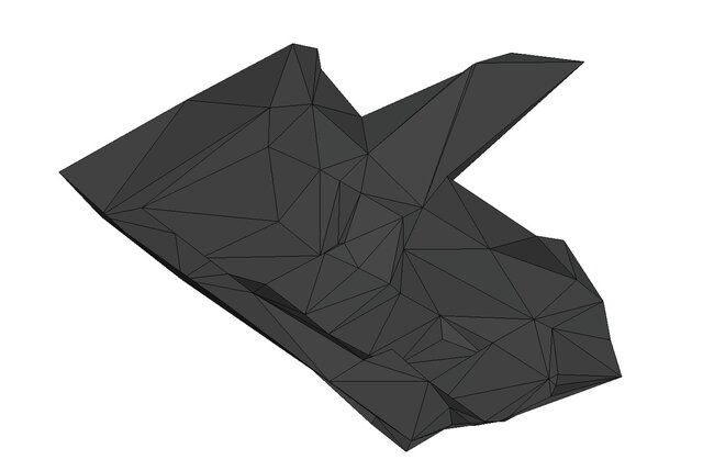 3D model of 3D Surface Modeling and Earthwork Volume Calculation from GPS‑RTK Survey Data in Civil 3D