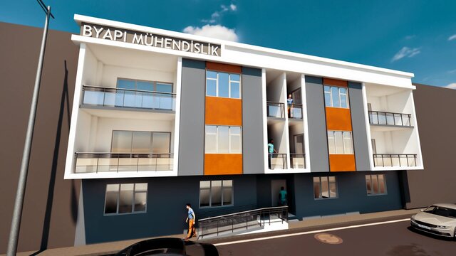 Residential Facade | Exterior Visualization – image 4 of 5