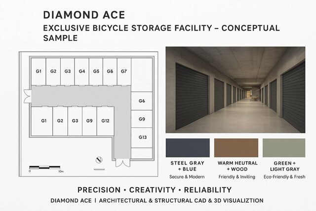 Exclusive Bicycle Storage Facility