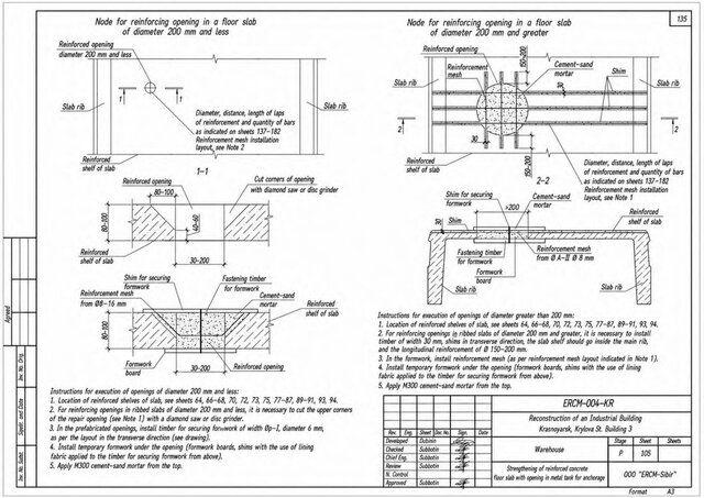 3D model of Warehouse Conversion - Structural Assessment and RC Strengthening
