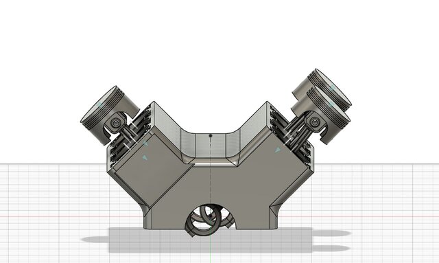 Piston and Connecting Rod Assembly — Fusion 360 – image 2 of 3