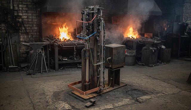 Industrial Pneumatic Power Hammer (70lb) Class_LV