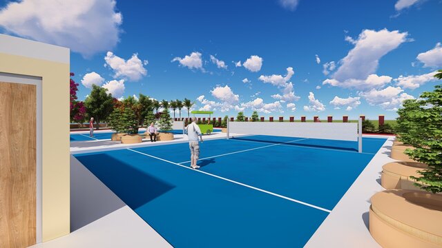 3D model of Aura Club Design