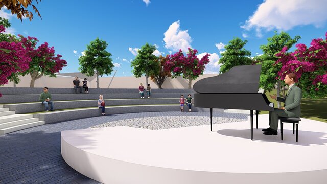 3D model of Aura Club Design