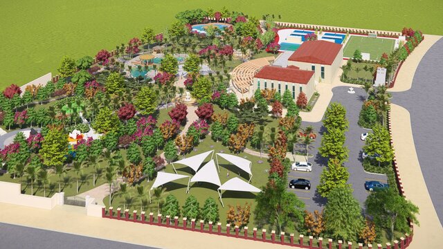 3D model of Aura Club Design