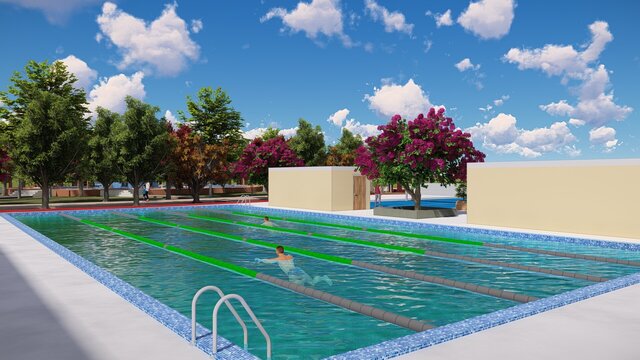 3D model of Aura Club Design