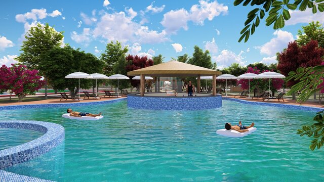 3D model of Aura Club Design