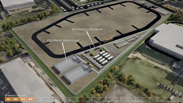 Industrial Construction Timelapse Animation – image 2 of 7