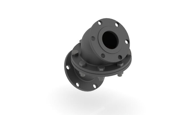 Industrial Swing Check Valve – Full Mechanical Assembly