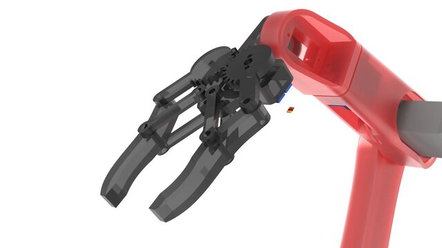 3D model of Robotic Arm