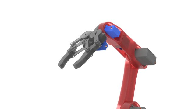3D model of Robotic Arm