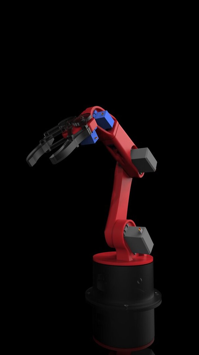 3D model of Robotic Arm