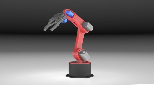 3D model of Robotic Arm