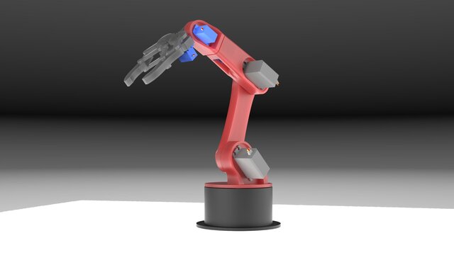 3D model of Robotic Arm