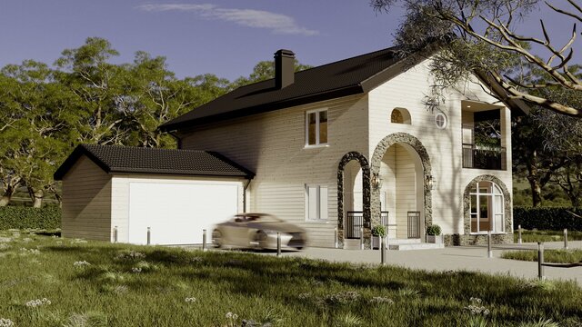 DETACHED HOUSE DESIGN | VISUALIZATION