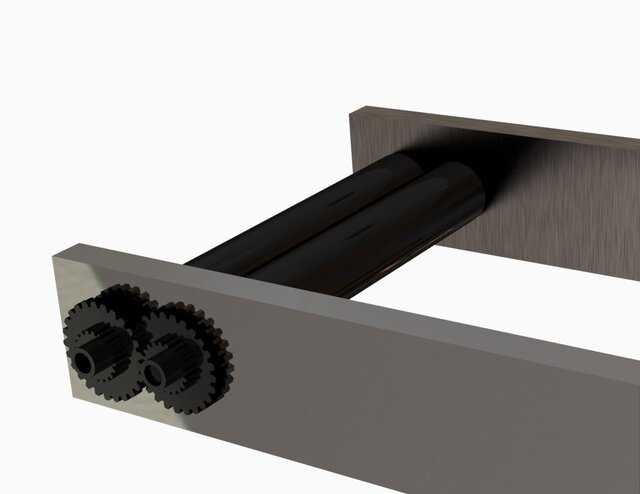 Glass fiber crashing machine– 3D Mechanical CAD Design – image 2 of 3