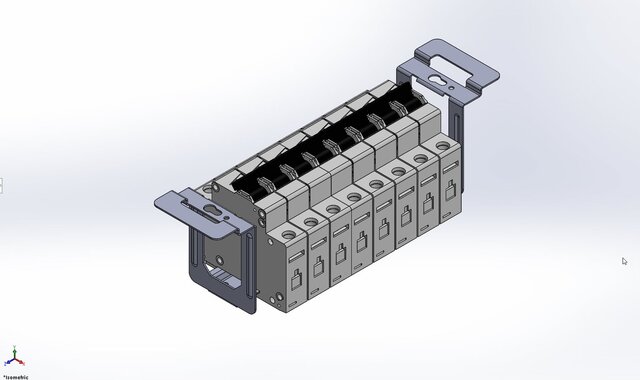 3D model of 10-8 circuit breaker box