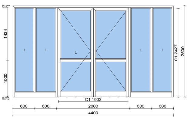 Entrance Assembly | Logikal Drawing – image 2 of 2