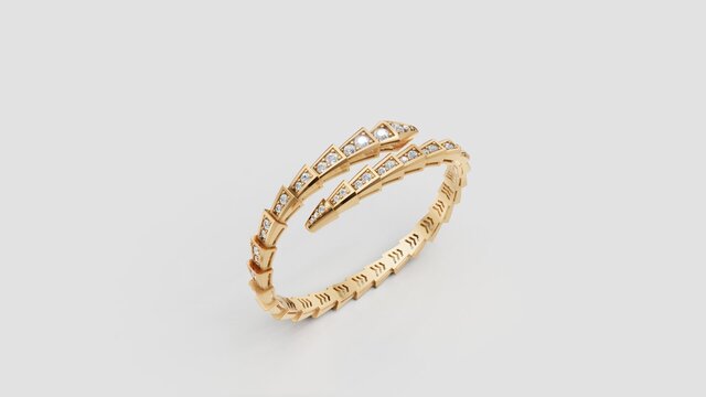 Luxury Diamond Tennis Bracelet - 3D CAD Modeling – image 2 of 4