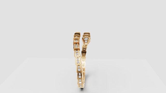 Luxury Diamond Tennis Bracelet - 3D CAD Modeling – image 4 of 4
