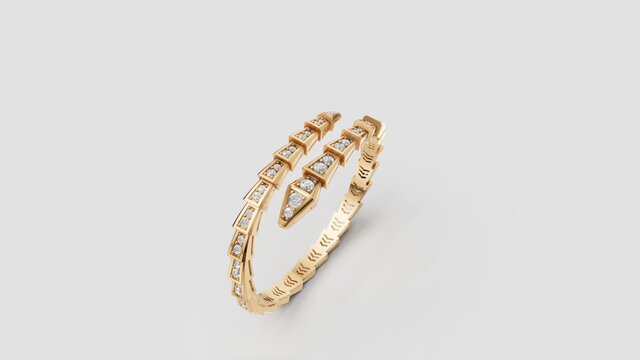 Luxury Diamond Tennis Bracelet - 3D CAD Modeling – image 3 of 4
