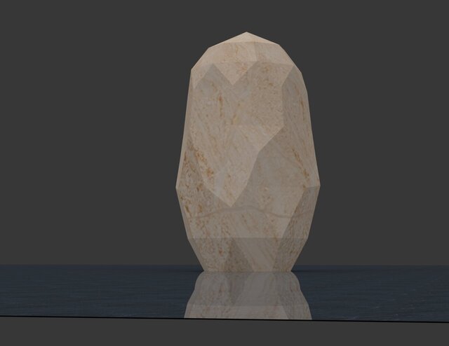 Large Geometric Memorial Urn Design – image 5 of 10