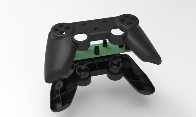 3D model of Game Controller – Mechanical CAD Assembly