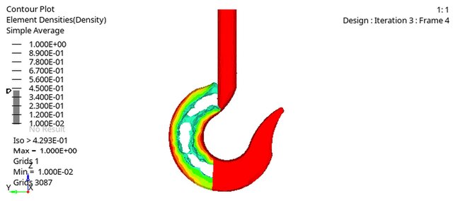 TOPOLOGY OPTIMIZATION OF CRANE HOOK