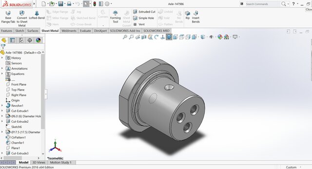 3D model of 2
