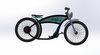 Custom Electric Café Racer Fat Bike – 3D CAD Frame Design | Autodesk Fusion 360 design by Shahbaz12