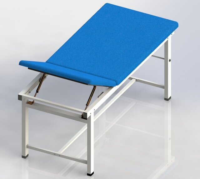 CAD Design of Medical Metal Bed