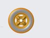 3D Wheel Rim and Tire Assembly design by goutamc