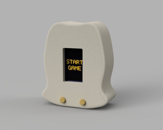 Injection Molded ESP32 Handheld Game Console Enclosure – image 1 of 6