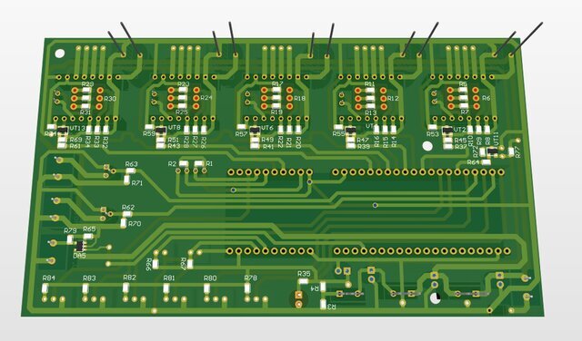 3D model of Universal control board for CNC machines