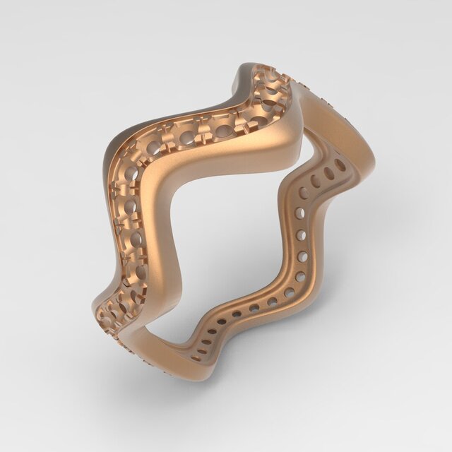 3D model of Gem cutter Grasshopper C# script