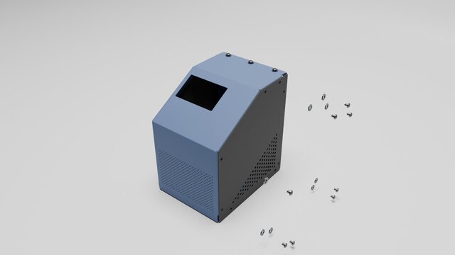 Sheet Metal Cabinet | SolidWorks Design & Fabrication Drawings – image 8 of 14