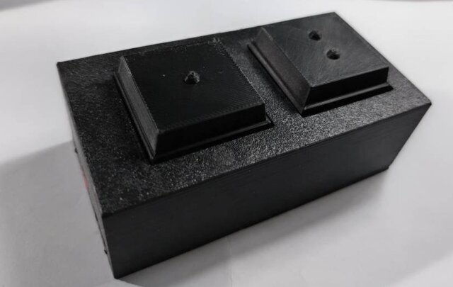3D model of Wireless ESP32 Laptop Control Buttons