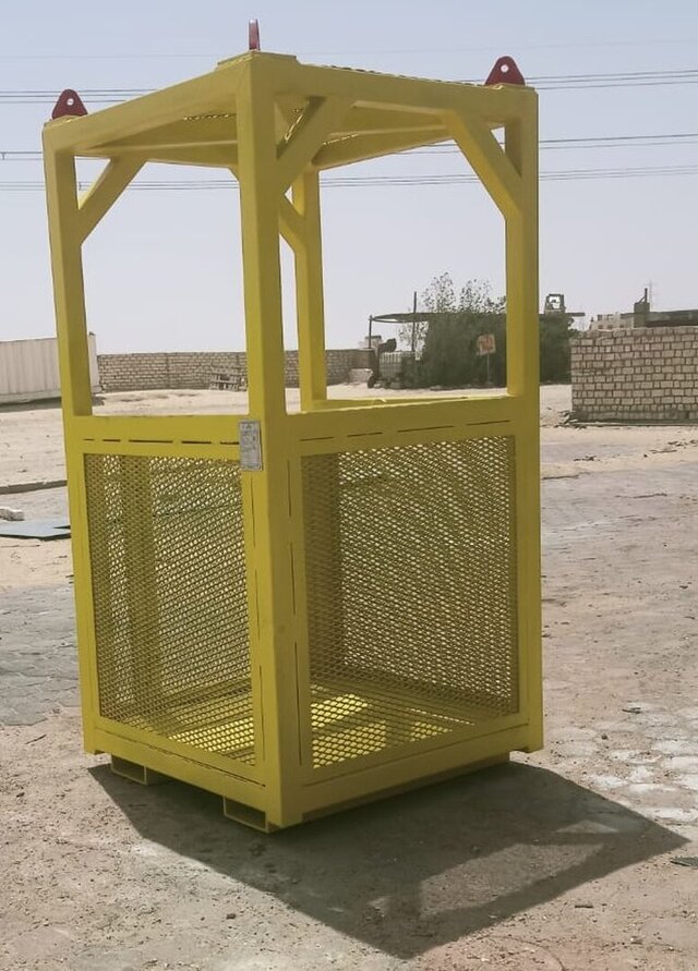 3D model of Personnel Basket for Offshore & Industrial Lifting