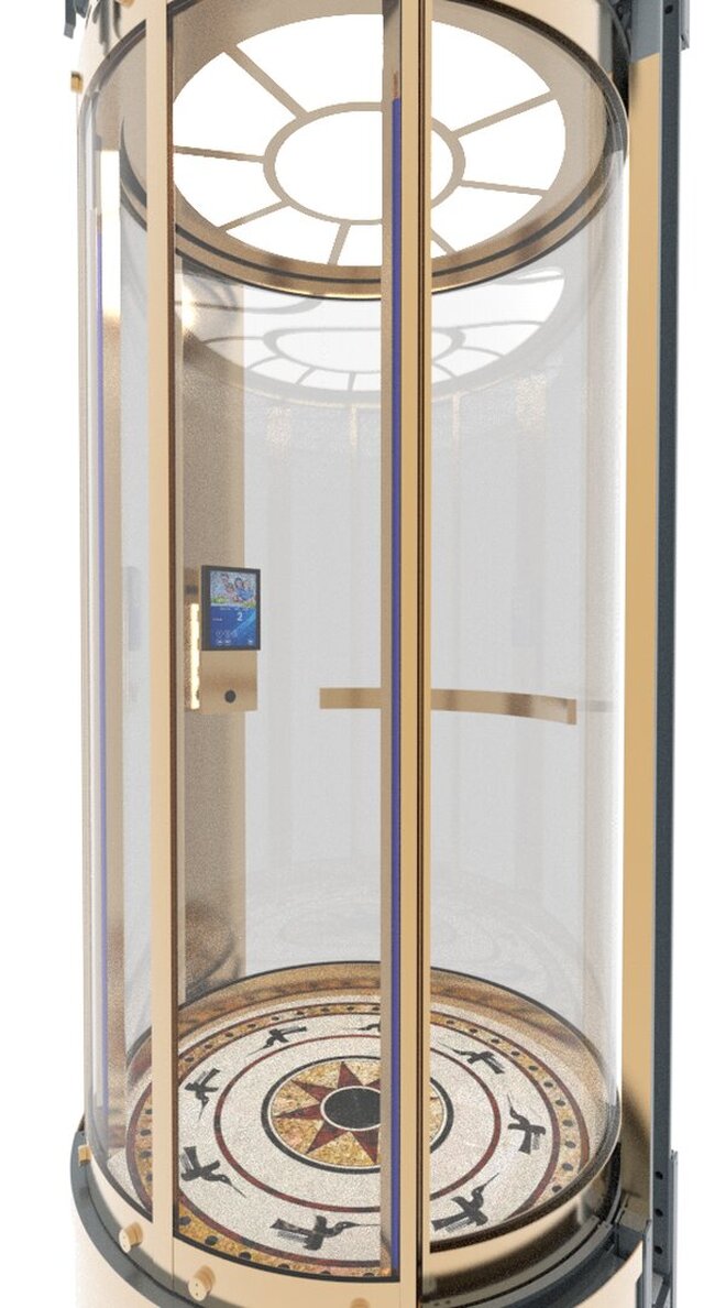 3D model of Elevator cabin design