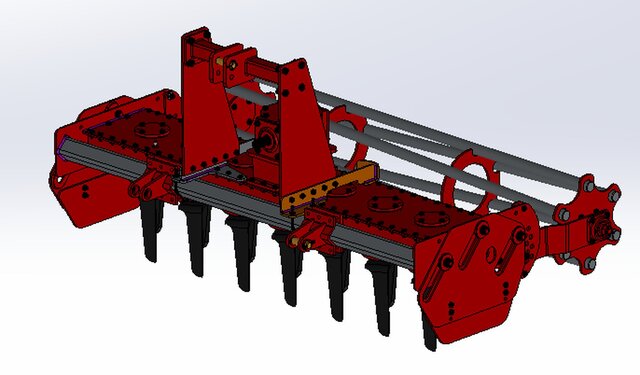 3D model of Power Harrow