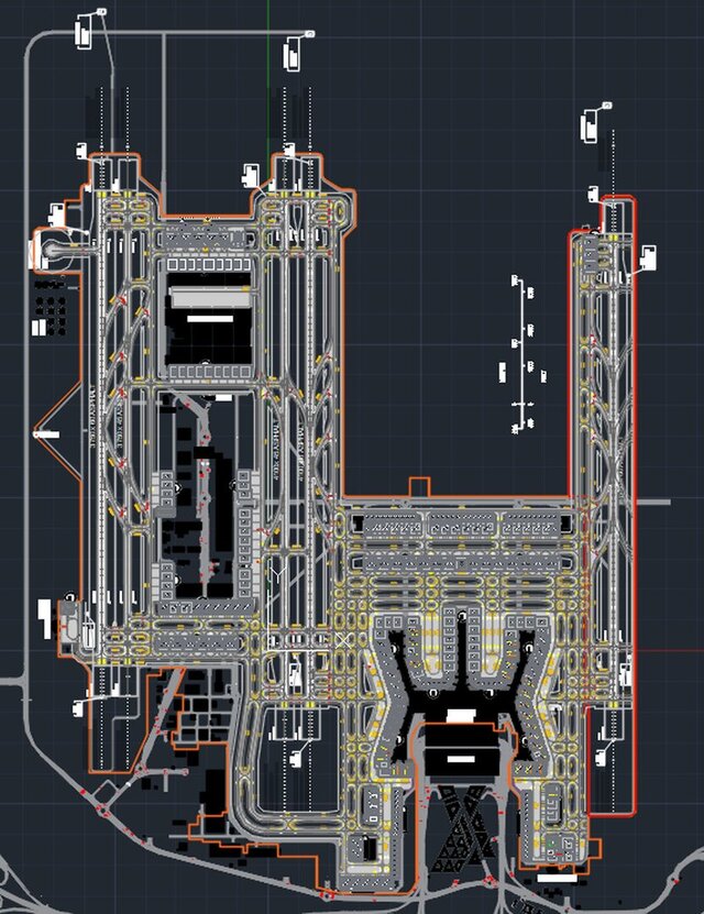 3D model of Aerodrome Chart