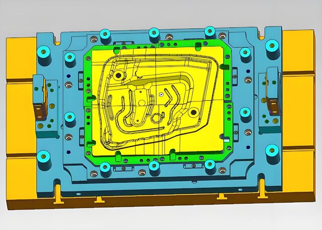 Steel Single-Operation Stamping Die Set | Full Structural Design in UG NX