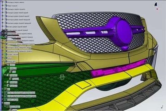 3D Car Part CAD Model – Automotive Component Design – image 2 of 5