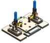 Drilling Jig & Fixture with Toggle Clamp design by precisiondesignh