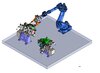 Robotic Spot Welding Cell Layout Design design by frans_yama