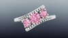 Three-Stone Pink Tourmaline Bypass Ring design by CarlosPino99