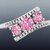 Three-Stone Pink Tourmaline Bypass Ring