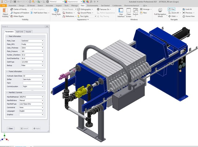 3D model of Autodesk Inventor Design and Drawing Automation (iLogic)